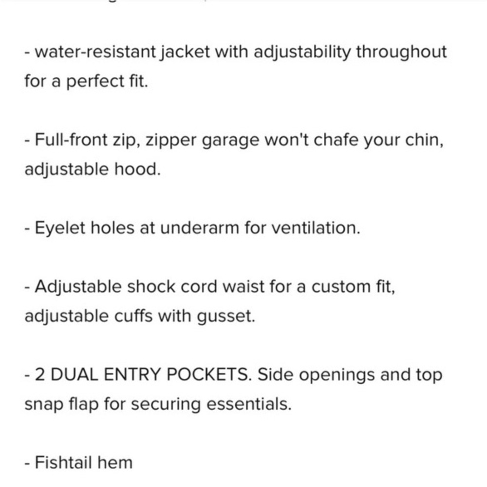 💙Athleta City Slicker Rain/Trench Coat Jacket💙 - Picture 10 of 10